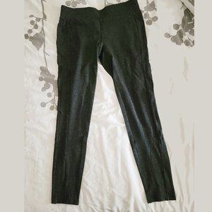Loft charcoal gray leggings - Small